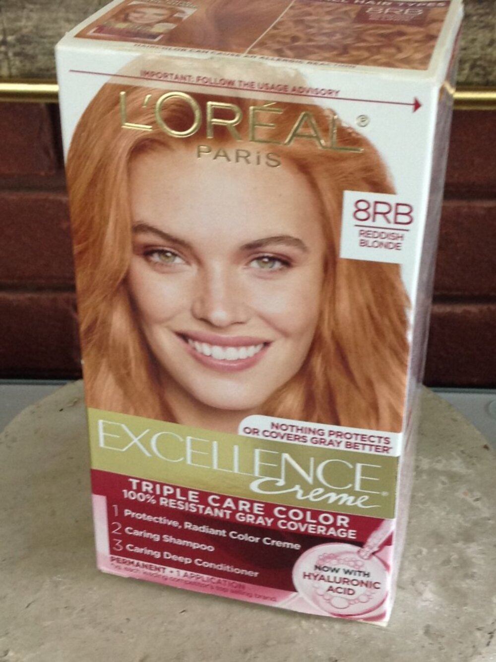 L'Oréal Paris Excellence Triple Care Color 8RB Reddish Blonde